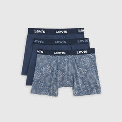 Western Print Boxer Briefs (3-Pack) - Blue