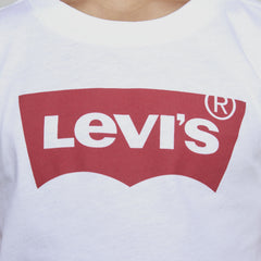 Batwing Tee Little Boys 4-7 - White