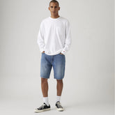 454 Relaxed 10" Men's Shorts - My Frequency - Medium Wash