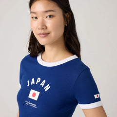 Japan Mini Ringer Tee - Japan - Multi-Color