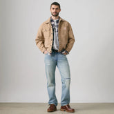 555™ Relaxed Straight Men's Jeans - Style Tension Distressed - Light Wash