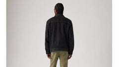 Relaxed Fit Trucker Jacket - Superior - Black