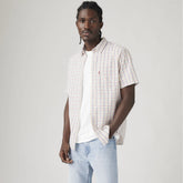 Short Sleeve Classic One Pocket Standard Fit Shirt - Bridges Plaid Country Air - Multi-Color