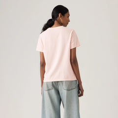 Favorite Short Sleeve Tee - Crystal Pink - Pink