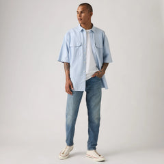 512™ Slim Taper Linen+ Denim Men's Jeans - The New Blue - Medium Wash