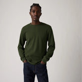 Long-Sleeve Standard Fit Thermal Shirt - Green - Green