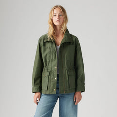 Karlie Utility Jacket - Deep Depths - Green