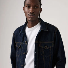 Trucker Jacket - Wash It Out Rinse - Dark Wash