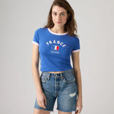 France Mini Ringer Tee - France - Multi-Color