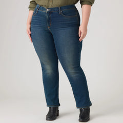 314 Shaping Straight Women's Jeans (Plus Size) - Zealous Blue - Dark Wash