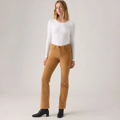 725 High Rise Bootcut Corduroy Women's Pants - Sweet Honey - Brown