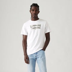 Standard Fit Classic Graphic T-Shirt - White