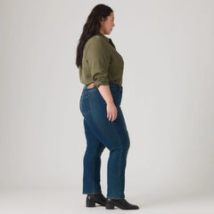 314 Shaping Straight Women's Jeans (Plus Size) - Zealous Blue - Dark Wash
