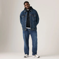 559™ Relaxed Straight Fit Men's Jeans (Big & Tall) - Steely Blue - Medium Wash - Stretch