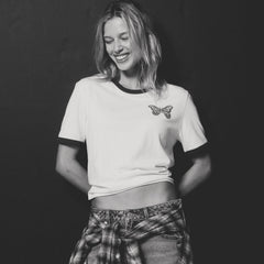 Levi's® Pride Shrunken Ringer Tee - Queer Power Egret - White