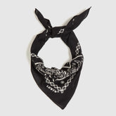 Paisley Bandana - Black