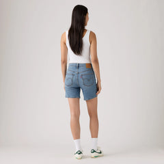 501® Original Fit Mid-Thigh Lightweight Women's Shorts - Pen Ring Ltw - Medium Wash
