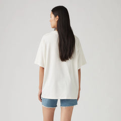 Graphic Logo Short Stack T-Shirt - Sugar Swizzle - White