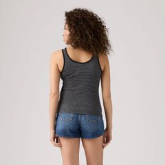 Essential Rib Tank Top - Grey