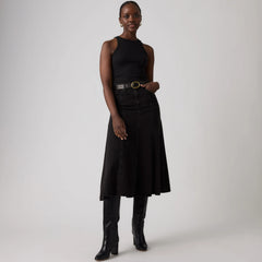 Fit and Flare Skirt - Cherish The Day - Black
