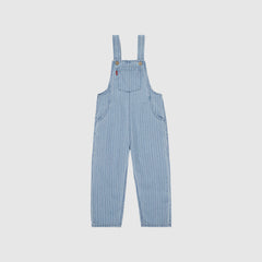 Denim Rainbow Stripe Overalls Toddler 2T-4T - Ever Afternoon - Light Wash