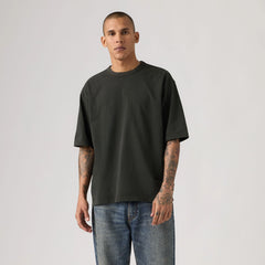 Heavyweight Loose Garment Dye T-Shirt - Garment Dye Jet Black - Black