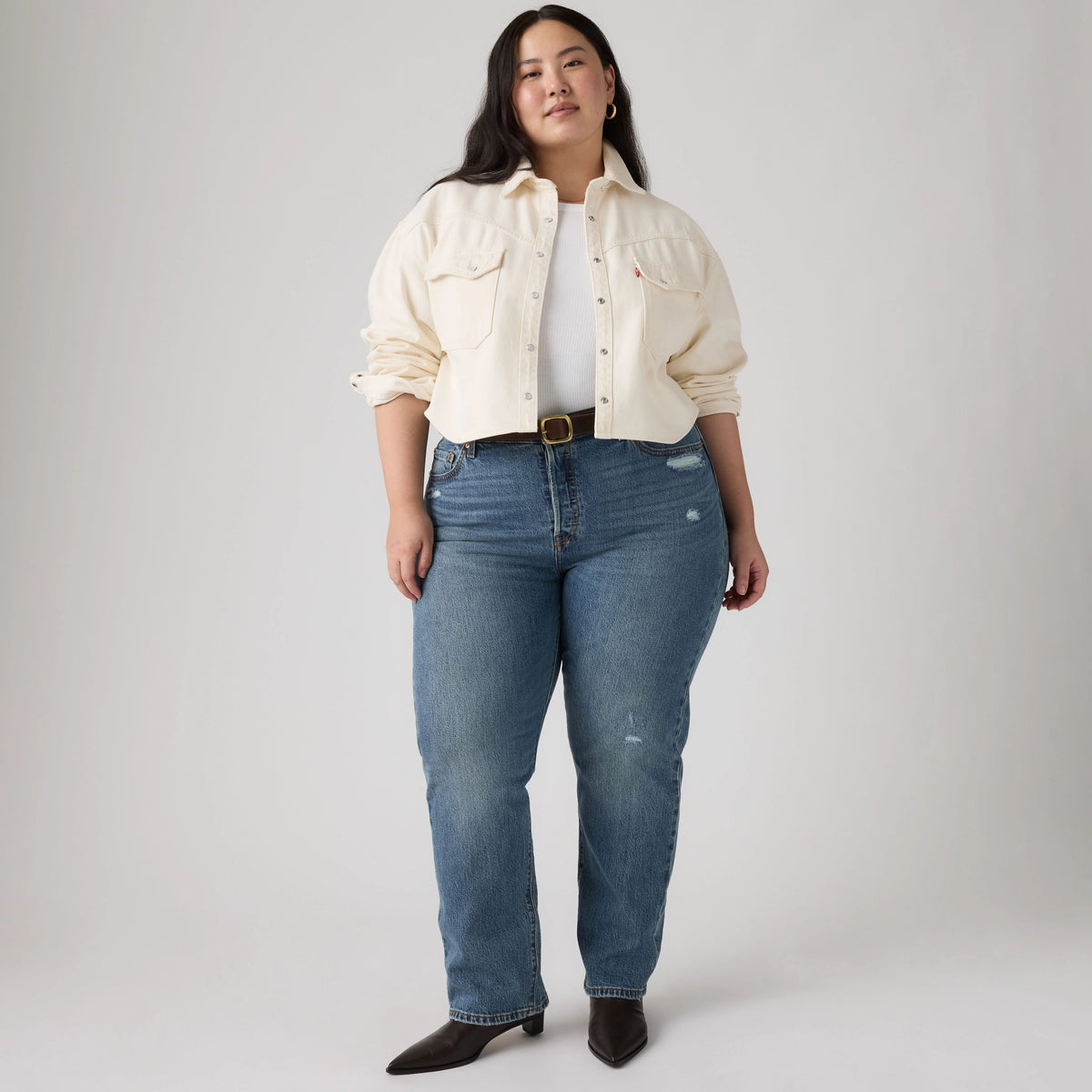 501® Original Women's Jeans (Plus Size) - Verified Vintage - Medium Wash