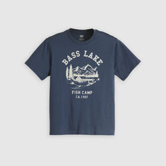 Relaxed Fit Short-Sleeve Graphic T-Shirt - Big Dipper - Blue