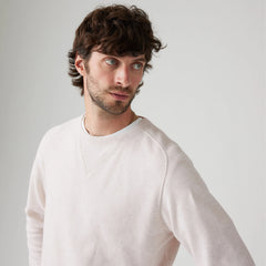Bay Meadows Sweatshirt - Oatmeal Mele - White