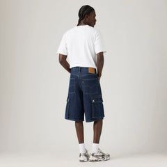 478™ Baggy Cargo 12" Men's Shorts - Next One Down - Dark Wash