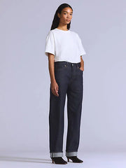 Beau Selvedge Women's Jeans - Rinse - Dark Wash