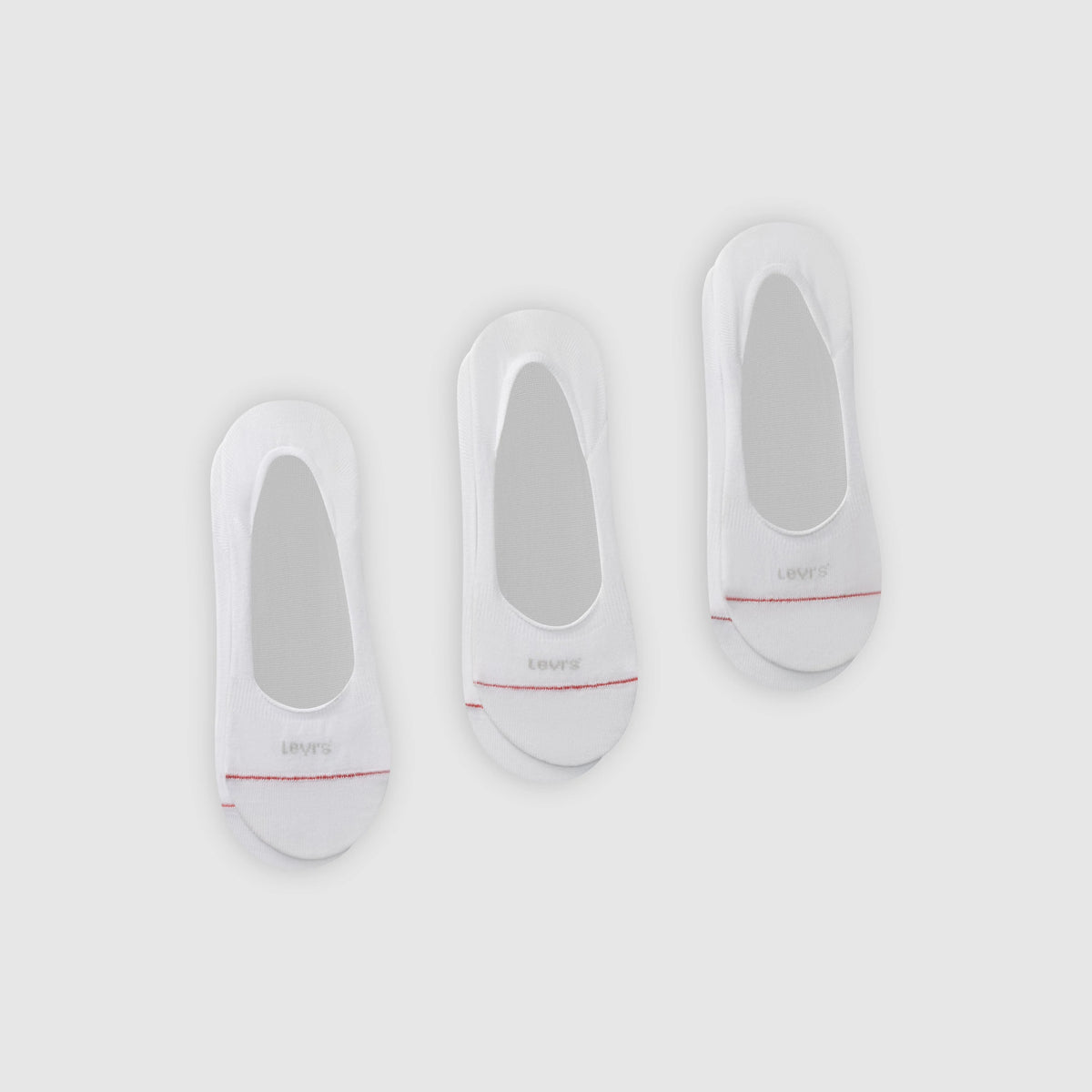 Low Rise Footie Socks (3-Pack) - White