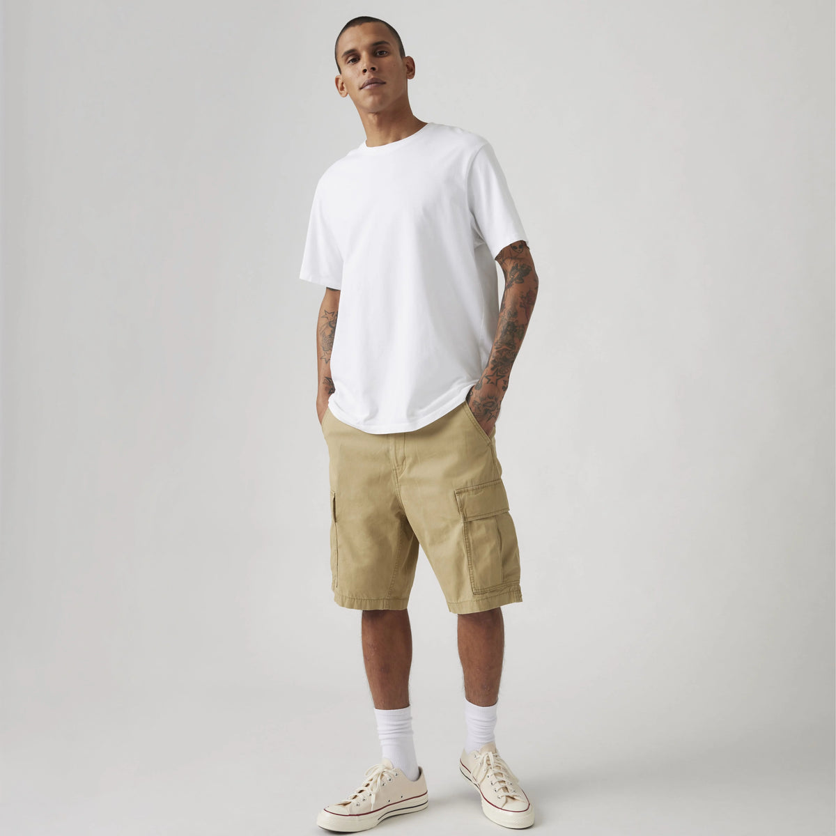 Carrier Cargo Lightweight 9" Men's Shorts - Harvest Gold - Tan