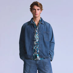 Work Overshirt - Little Sur - Medium Wash