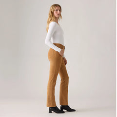 725 High Rise Bootcut Corduroy Women's Pants - Sweet Honey - Brown