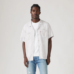 Classic Camp Shirt - Lennox Floral Quiet Grey - Grey