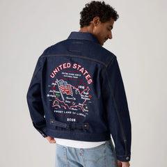 Levi's® U.S. Soccer Type I Jacket - U.S. - Dark Wash