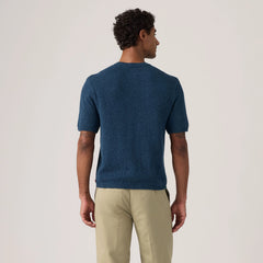 Stinson Knit Sweater Shirt - Ensign Blue - Blue