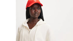Everyday Zip-Up Hoodie Sweatshirt - White Swan