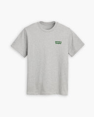 Relaxed Fit Short Sleeve Graphic T-Shirt - Taking The Scenic Route - Grey