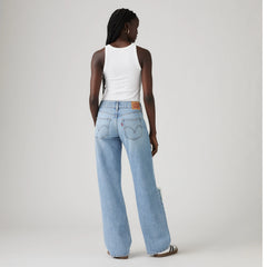 Superlow Women's Jeans - Table Talk - Med Indigo - Worn In