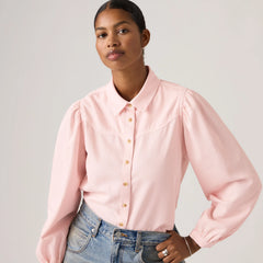 Journey Western Shirt - Crystal Pink Gd - Pink