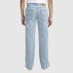 555™ Relaxed Fit Straight Jeans Big Boys 8-20 - Newport - Blue