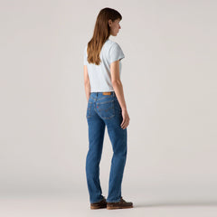 724 High Rise Straight Women's Jeans - Mosey Mid Stone - Medium Wash