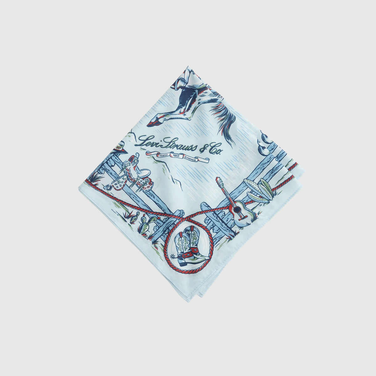 Western Bandana - Saddleman - Multi-Color