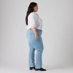Classic Bootcut Women's Jeans (Plus Size) - Up And Away Plus - Light Wash