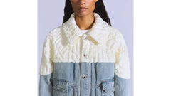 Aran Trucker Jacket - Cold Water - Medium Wash