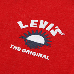 Short Sleeve Waterfront View Graphic Tee Little Boys 4-7 - Red