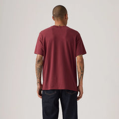 Relaxed Fit Short-Sleeve Graphic T-Shirt - Archival Cowboy Oxblood - Red
