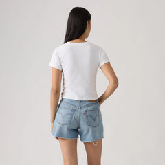Graphic Logo Essential Sporty Tee - Vintage Levis Logo_S - White